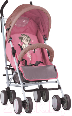 Детская прогулочная коляска Lorelli Ida Beige Pink Girl / 10021301834