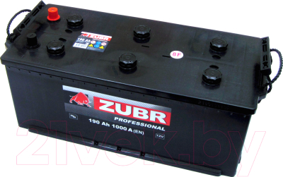 Автомобильный аккумулятор Zubr Professional New R+ (190 А/ч)