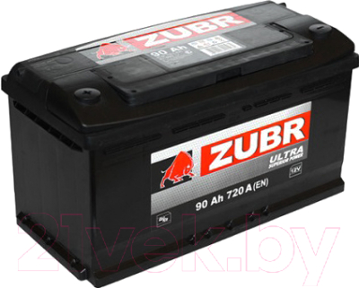 Автомобильный аккумулятор Zubr Ultra New R+ (100 А/ч)