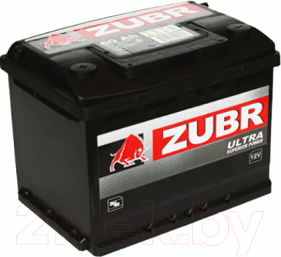 Автомобильный аккумулятор Zubr Ultra New R+ (55 А/ч)
