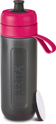 Фильтр-бутылка для воды Brita Fill&Go Active (розовый)