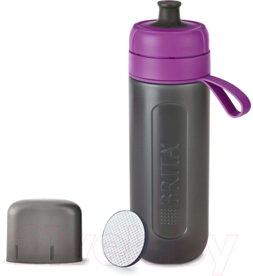 Фильтр-бутылка для воды Brita Fill&Go Active (фиолетовый)