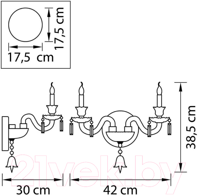 Бра Osgona Campana 716624