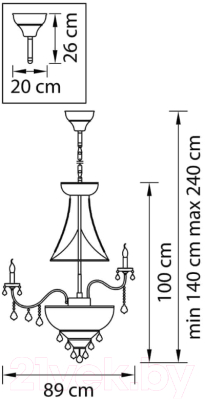 Люстра Osgona Classic 700291