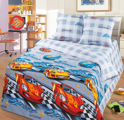 

Комплект постельного белья, Ралли Поплин 2сп