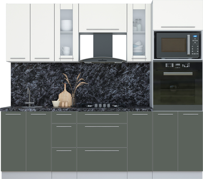 

Кухонный гарнитур, Мила Пластик 2.4