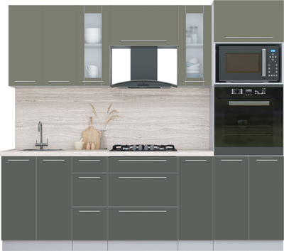 

Кухонный гарнитур, Мила Пластик 2.4