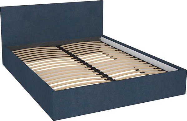 Двуспальная кровать МДК Диана Blue КР1-BL1600 160x200