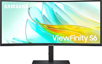 Монитор Samsung ViewFinity S6 / LS34C650UAIXCI (черный) - 