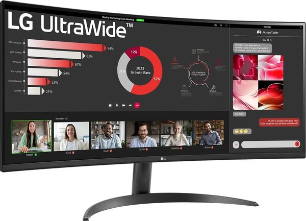 Монитор LG UltraWide 34WR50QK-B