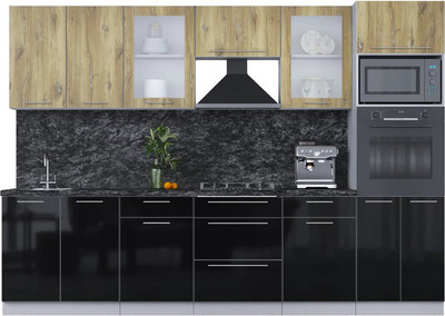 

Кухонный гарнитур, Мила Пластик 3.0