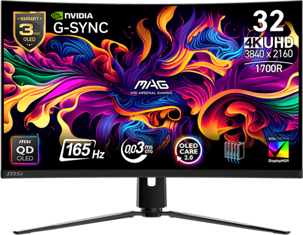 Монитор MSI MAG 321CUP QD-OLED (9S6-3DD54T-003)