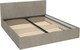 Двуспальная кровать МДК Диана Beige КР1-BE1800 180x200 - 