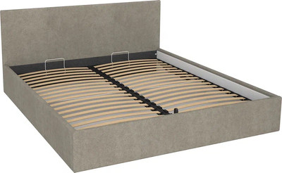 Двуспальная кровать МДК Диана Beige с подъемным механизмом КР2-BE1800 180x200 - 