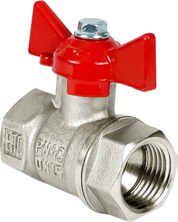 Шаровой кран Valfex ВР/ВР 3/4" / VF.217.NB1.034.N/P59 (ручка-бабочка)