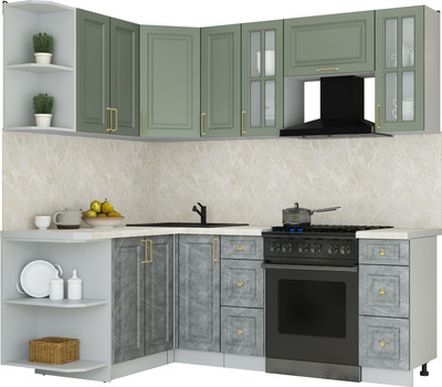 

Кухонный гарнитур, Мила Шато 1.5x2.1 LV