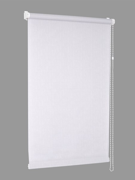 Рулонная штора Delfa Сантайм Лен СРШ-01 МЭД2800 (81x160, белый)