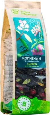 Чай листовой Teaco Копченый с клюквой и саган-дайля (100г) - 