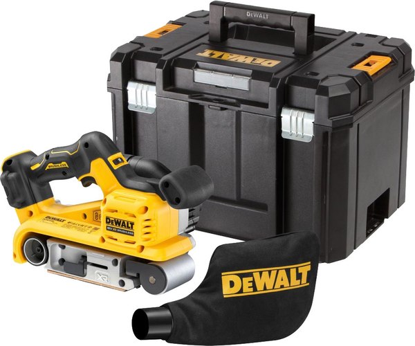 Профессиональная ленточная шлифмашина DeWalt DCW220NT