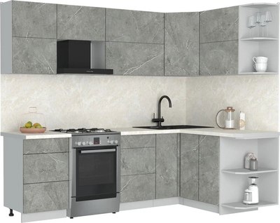 

Кухонный гарнитур, Мила Матте 1.5x2.5 Б