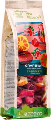 Чайный напиток Teaco Грейпфрут с клюквой и гибискусом (100г) - 