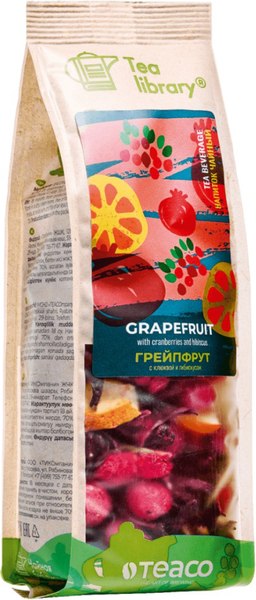 Чайный напиток Teaco Грейпфрут с клюквой и гибискусом (100г)