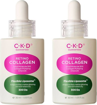 Сыворотка для лица CKD Retino Collagen Small Molecule 300 (2x30мл) - 