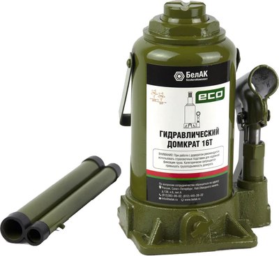 

Бутылочный домкрат, Eco 16т / БАК.70020