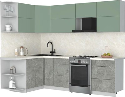 

Кухонный гарнитур, Мила Матте 1.5x2.6 Б