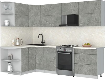 

Кухонный гарнитур, Мила Матте 1.5x2.7 Б