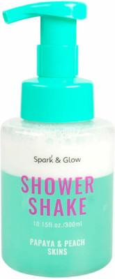 Гель для душа Spark&Glow Shower Shake Papaya & Peach skins (300мл) - 