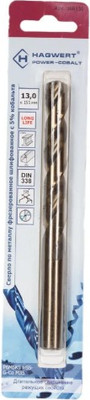 Сверло Hagwert Power-Cobalt 13.0х151мм Р6М5К5 / 568130 -