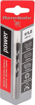 Сверло Rennbohr ЦХ 5x85мм Power / 606005 -