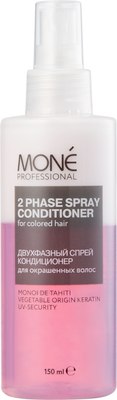 Спрей для волос Mone Professional Двухфазный для окрашенных волос (150мл) - 