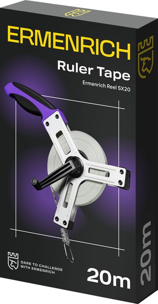 Мерная лента Ermenrich Reel SX20 Геодезическая / 84576