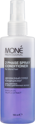 Спрей для волос Mone Professional Двухфазный для обесцвеченных волос (150мл) - 