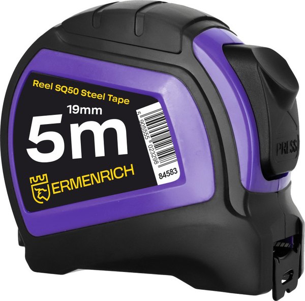 Рулетка Ermenrich Reel SQ50 / 84583 (фиолетовый)