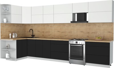 

Кухонный гарнитур, Мила Матте 1.5x3.9 Б