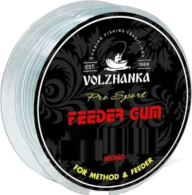 Резинка рыболовная Волжанка Feeder Gum 0.6мм/5м / fg-0.6 (прозрачный) - 