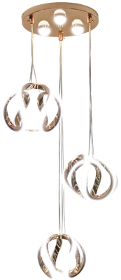 Люстра Aitin-Pro PP1093/3 (золото) - 