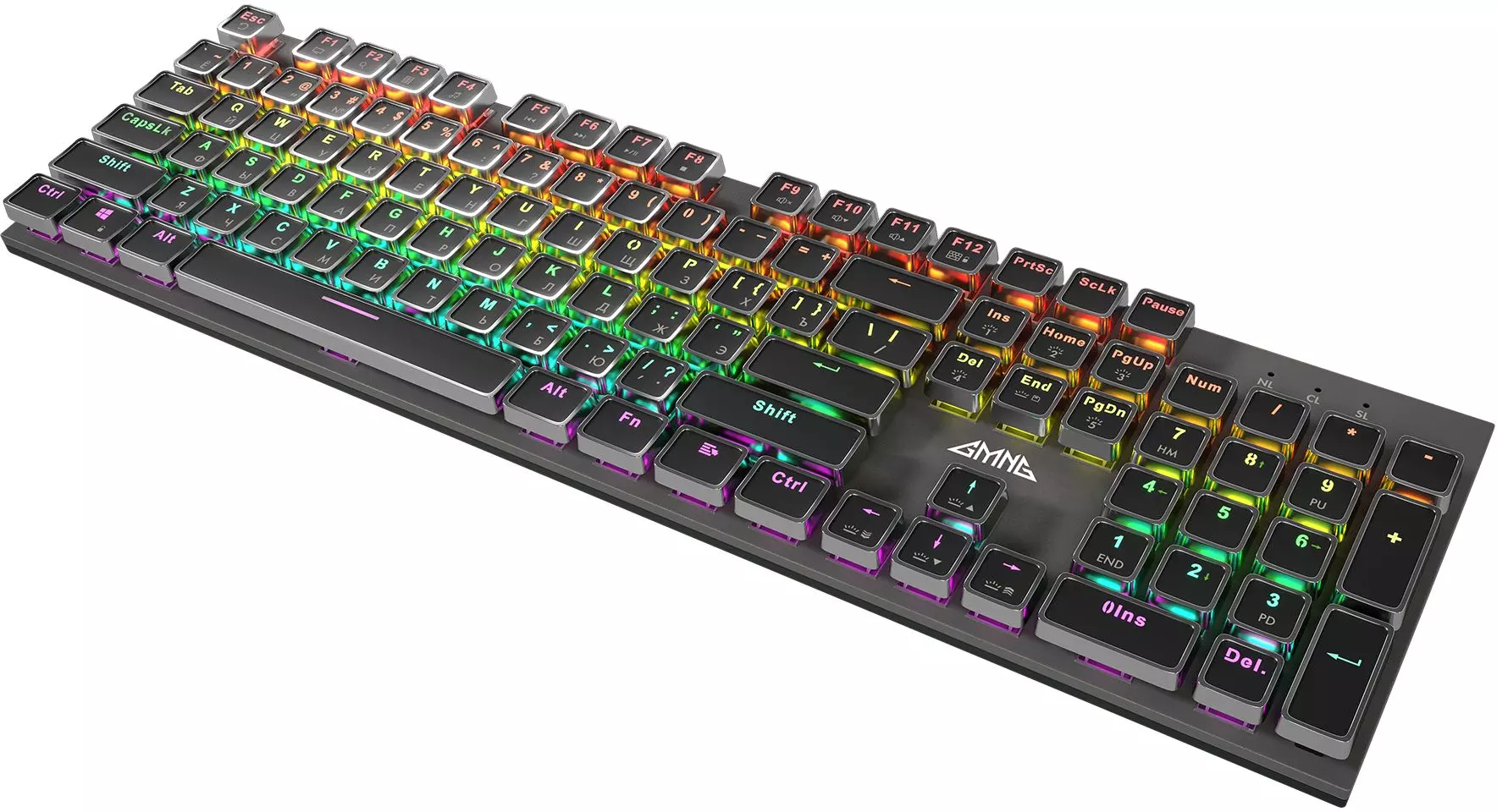 Клавиатура GMNG GG-KB815X (черный/белый) — фото 3
