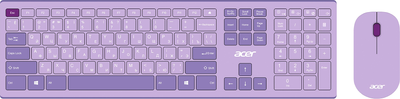 Комплект клавиатура и мышь Acer OCC205 / ZL.ACCEE.00D (фиолетовый) - 