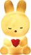 Ночник ILikeGift Bunny Heart / 149-004 (белый) - 