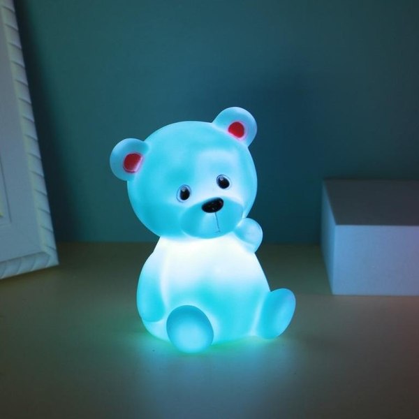 Ночник ILikeGift Gummy Bear / 149-011-03 (синий)