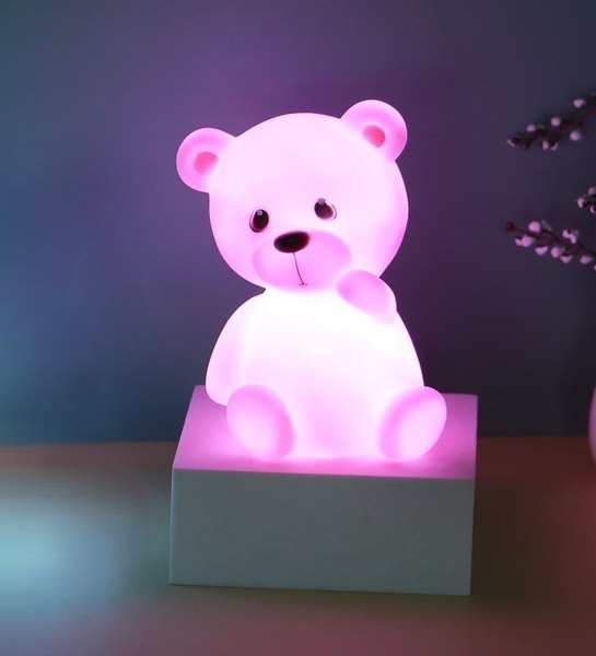 Ночник ILikeGift Gummy Bear / 149-011-01 (розовый)