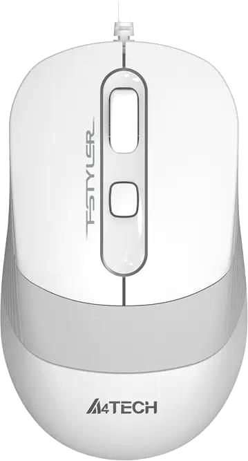 Мышь A4Tech Fstyler FM10S (белый/серый)