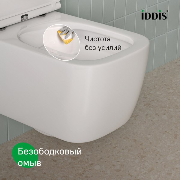 Купить Унитаз подвесной IDDIS Bridge BRIRNSEi25 в Барановичах