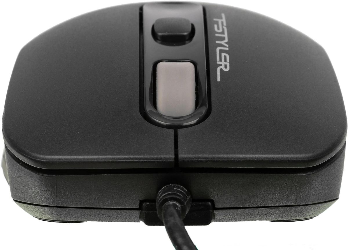 Мышь A4Tech Fstyler FM10S (черный/серый) — фото 6