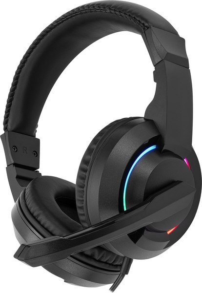 Наушники-гарнитура Оклик HS-L315G (черный)