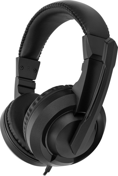 Наушники-гарнитура Оклик HS-L315G (черный)